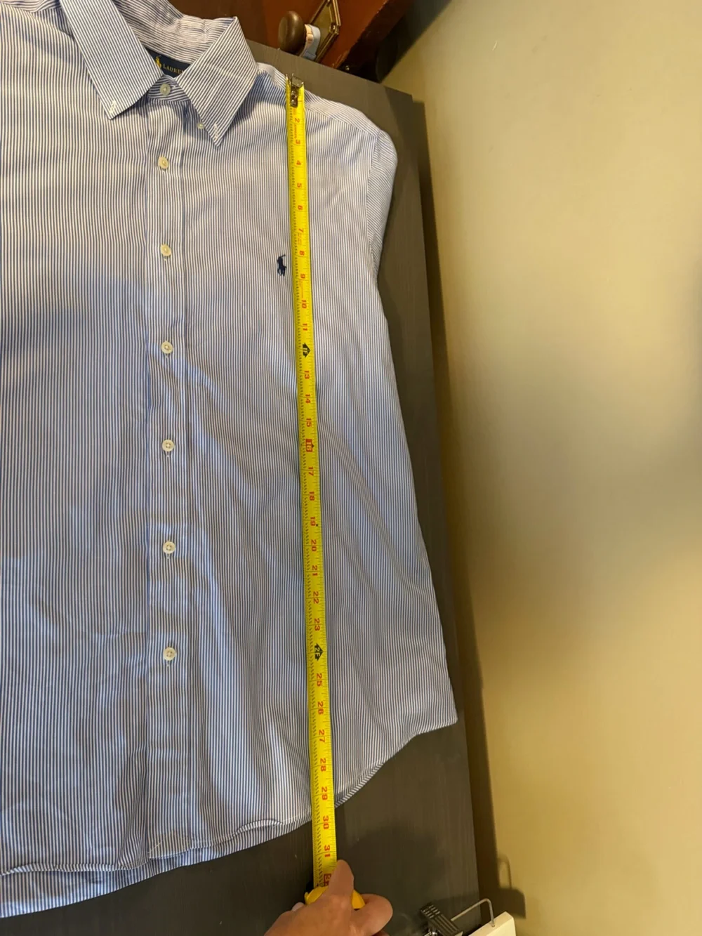 Polo by Ralph Lauren Light Blue Striped Button-Down Shirt